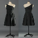 Girls One Shoulder Short Homecoming Dresses Little Black Dress E110
