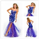 Sweetheart Lace and Tulle Beaded Long Homecoming Dresses (XYN-244)