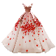 Colorful Quinceanear Dress Pink Flowers Prom Ball Gown Ld11516