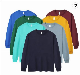  Cotton Polyester Unisex Custom Full Long Sleeve T Shirt