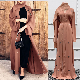  Weimei Eid Long Open Abaya Wholesale Muslim Islamic Clothing Ladies Longseeve Kimono Abaya Price
