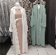  White Abaya Saudi Abaya Muslim Islamic Clothing Fashion Modest Dress Factory Duabai Dess Factory Price Jilbab Abaya Modest Church Dresses