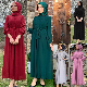  Wholesale Arabic Women Dresses Dubai Abaya Factory Modest Muslim Islamic Clothings Hijab Dress Attire
