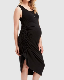  Sustainable Bamboo Henley Maternity Tank Dress