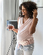 Bamboo Skin to Skin Maternity Top-Pink