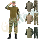  Military Style Camouflage Safety Protective Apparel Combat Long Sleeved T Shirt and Pants Twill Tactical Xxxl Man Police Uniforms