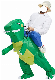  Inflatable Dinosaur Costume for Adults, T-Rex Costume, Halloween Blow up Costume