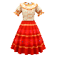 Hot Sales Cosplay Costume Theatrical Costume Princess Dress