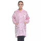 Work Clothes Uniform Wholesale EPA Industrial Use Clean Room Lint Free Green ESD Antistatic Smock Gown Polyester Garment for Electronic Factory