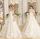  3/4 Sleeves Bridal Ball Gowns Custom Lace Wedding Dress Wd80