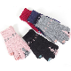 Custom Knitted Gloves for Winter Acrylic Thick Jacquard Women Gloves manufacturer