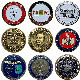 Wholesale Custom Metal Enamel Military Police Challenge Antique Commemorative Token Gold Double Sided Coin Price