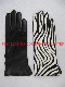  Horse Fur Decoration Genuine Leather Gloves (JYG-29126)