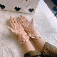  Women′s Summer Driving Thin Cotton Elastic Anti-Ultraviolet Breathable Sunscreen Cycling Gloves