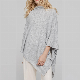 Autumn Winter Arrived Pure Cashmere Knitted Fashionable Ladies Poncho Apparel Accessories