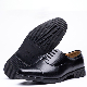  Men′s Black Spring Work Shoes Business Cargo Shoes