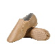 Black Leather Upper Jazz Shoes Slip on Genuine Leather Sole Ballet Slippers