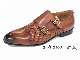 Classic Monk Strap Leather Fashion Man Shoes manufacturer