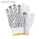  China Wholesale Safety Work Glove Labor/Working Guantes PVC Dotted/Dots Cotton Knitted Gloves