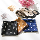 Fashion Women Scarf Classic Dots Print Hijab Silk