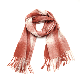  Custom Design Mens Plaid Scarf Woven Scarves for Autumn Winter Fashion Checked Triangle Scarf Women Shawl with Fringes