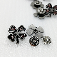  Cute Logo Four Leaf Clover with Letter Enamel Fashion Accessories
