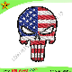  Custom Flag Skull Embroidery Patch