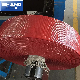 Durable Abrasion Resistance Brown Red Layflat PVC Water Discharge Hose Wp10bar 150psi