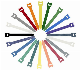  Self-Locking /Adjustableprinted Logo Cable Ties Hook and Loop