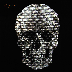 Skulls Iron on Custom Design Wholesale Transfer Fashion Rhinestone Strass Stone