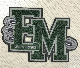 China Factory Wholesale Sew on Patch Custom Towelling Embroidery Patch Letters