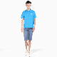 OEM Service Design Heat Transfer 100% Polyester Dry Fit Polo Shirts
