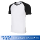  Customized Man Round Neck Raglan Sleeve Heat Transfer Sublimation Shirt