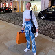 Women Clothing Women′s High Waist Wide Leg Pants Jeans Fashion Garment manufacturer