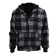 Fresh Style Men′s Sherpa Lined Sweatshirt Soft Cozy Garment Customize Logo