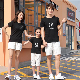  Customized Logo Plain Cotton Family Matching T-Shirts for Couples Summer Short Sleeve T Shirts Round Neck 200g 100% Cotton Soft Unisex Tee Shirt