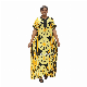 Muslimah Dress Couple Clothes for Muslims V-Neck Church Dresses for Black Women Dera