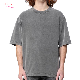  High Quality Streetwear Custom Printing 100%Cotton Blank Plain Washed Oversized Drop Shoulder Design Own Tshirt Custom Vintage Acid Washed Men Oversize T Shirt