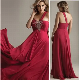  One Starp Chiffon Party Prom Dress (EV-1017)