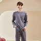 Modal Women Spring and Autumn Long Sleeve Pullover Women′s Wholesale Home Wear Pajama