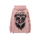  Foam Printing Pullover Hooded Sweater Loose Casual Sweatshirt Couple Tops Chic Cotton Hoody