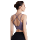 OEM Women′s Sports Bra Yoga Plus Size Backless Crop Top Fitness Running Shockproof Yoga Bra Removable Cups Yoga Sports Bra manufacturer