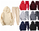  Wholesale Plain Embroidery Print Hoodies Custom Jogging Suit Unisex Oversized Tracksuits