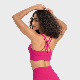  New Cross-Back Yoga Bra Double Brushed Nude High Strength Shock-Resistant Sports Bra