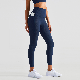  High Quality Ribbed Gym Tights Women Leggings Side Pocket High Elastic Breathable Booty Yoga Pants