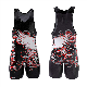  Custom Hot Selling Sublimation Teamwear Nation Team Standard Powerlifting Women Youth Mens Wrestling Singlets