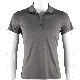  Men′ S Classic Pink Black Green White Short Sleeve Yarn Dyed Striped 60% Cotton 40% Polyester Fit Polo T-Shirt