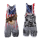  Custom Team Sublimation Printing Wrestling Singlet