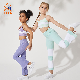  Ingorsports Custom Wholesale Kids Activewear High Waist Flare Tie Dye Legging for Sports Yoga Fitness Wear