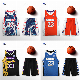  Wholesale Custom Youth Uniform Printed Sublimation Men Basketball Jersey and Shorts